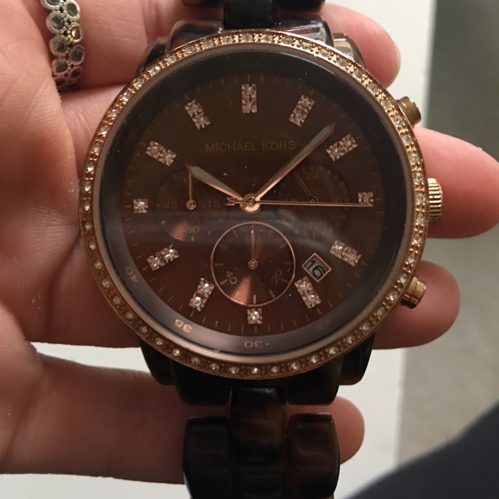 Michale Kors Showstopper Brown Watch